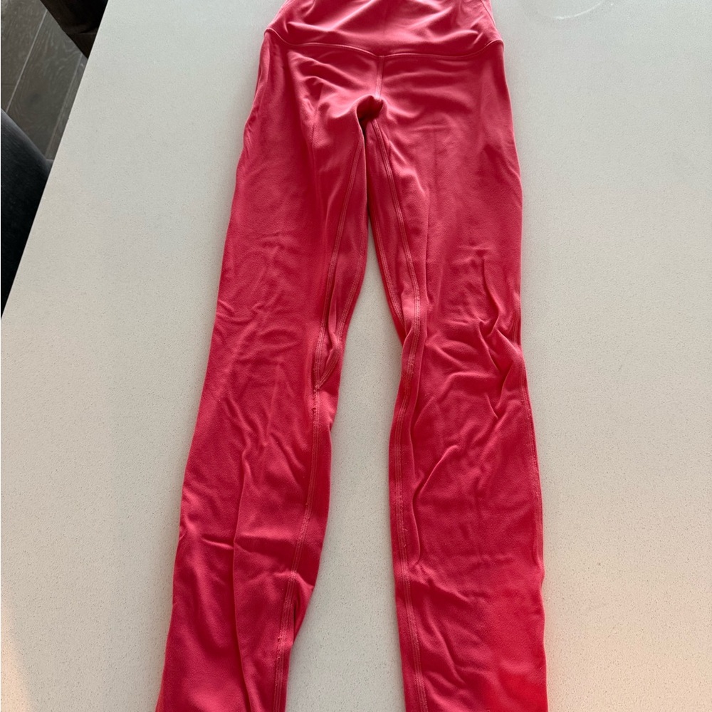 Lululemon cranberry pink leggings